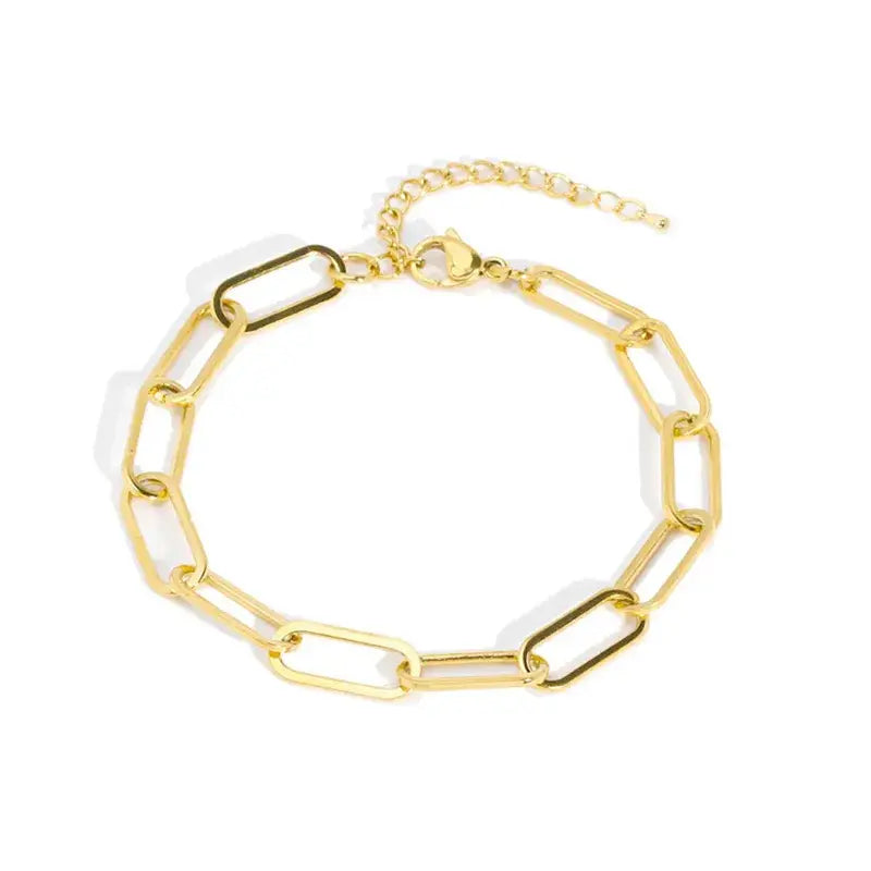 18K Gold Plated Copper Pearl and Gold Beaded Ball Bracelet: Small Pearls