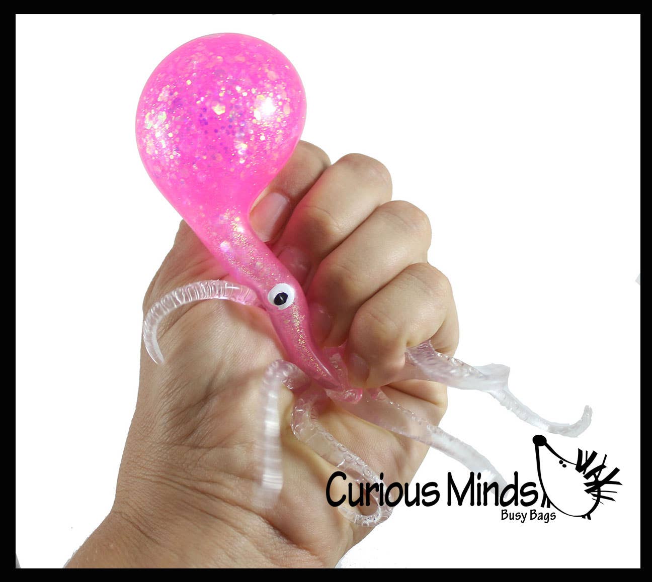 1 Gooey Gel Filled Octopus Fidget Stress Toy - Soft Squishy
