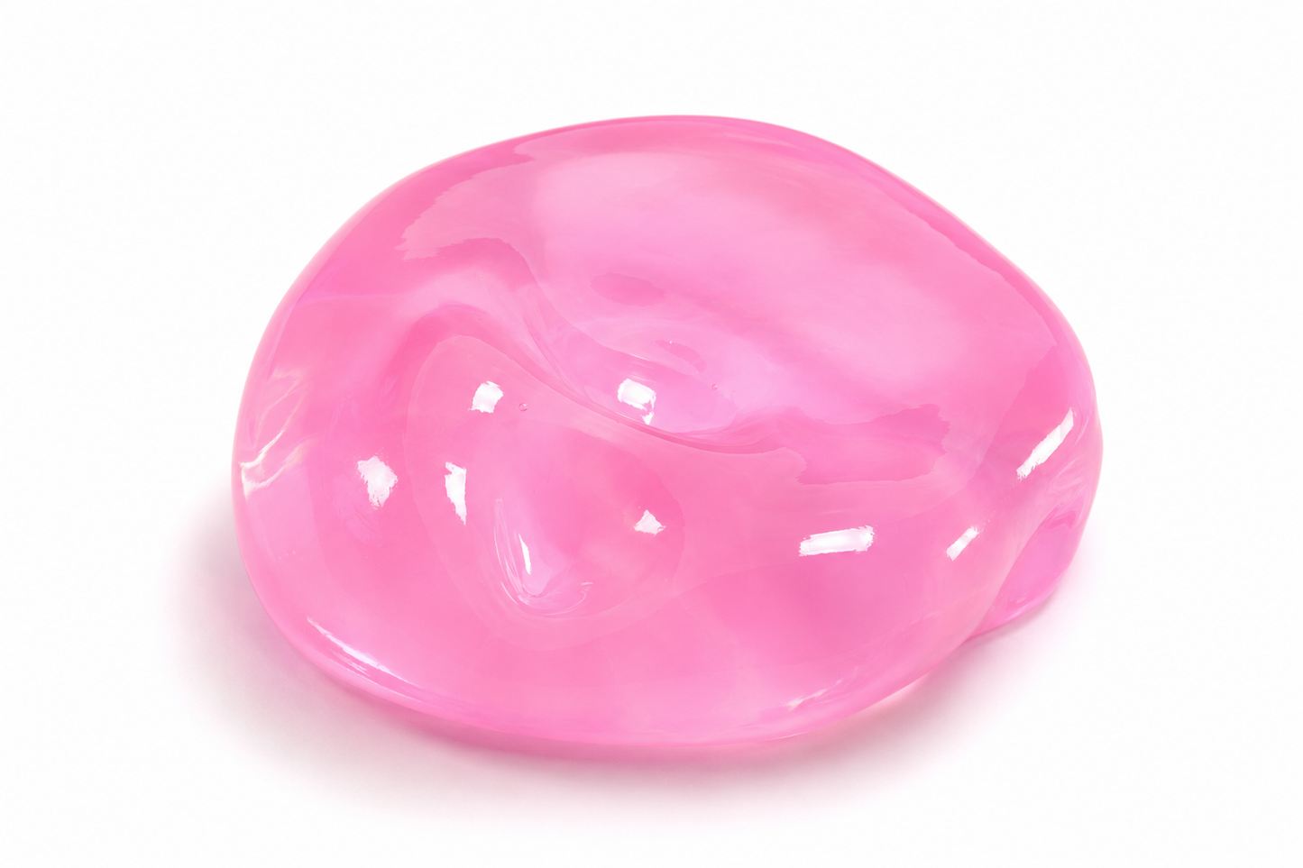 FEELZiES™ Squish Putty™ — Coconut Oil Balls: Bubblegum Glow