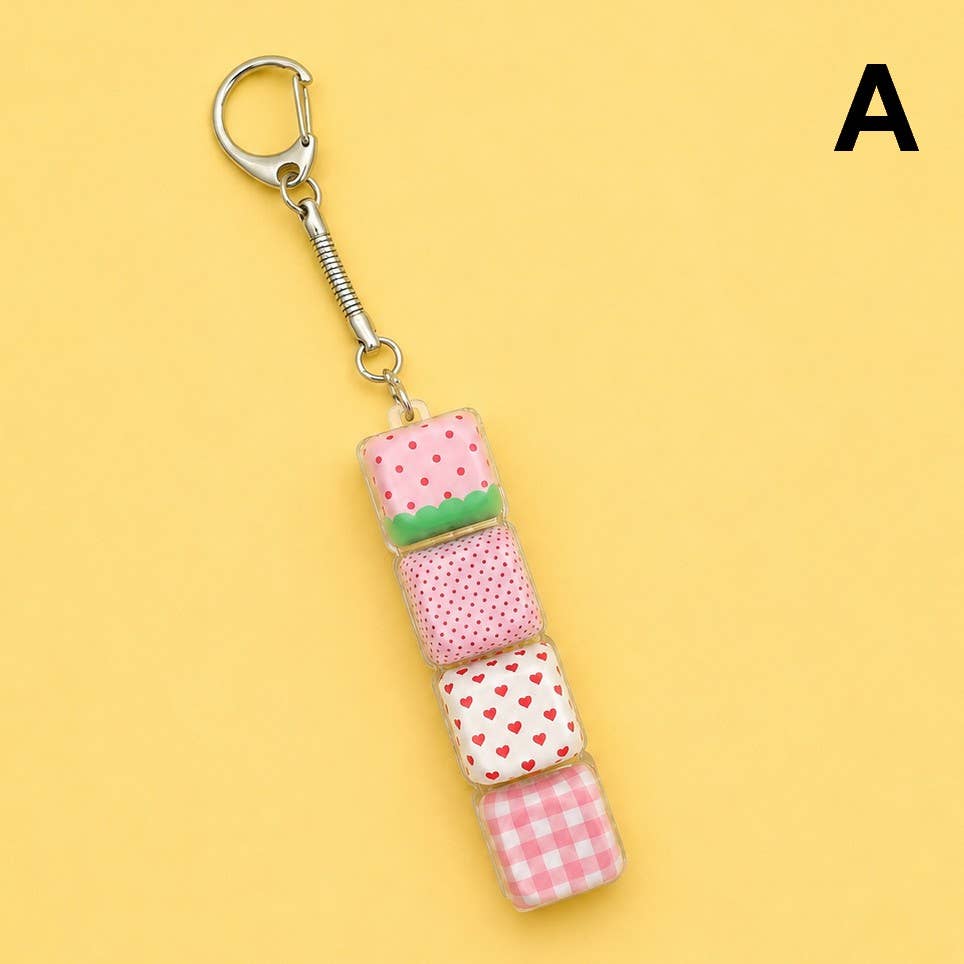 Printed Keyboard Fidget Stress Relief Keychain | 40KC205: A