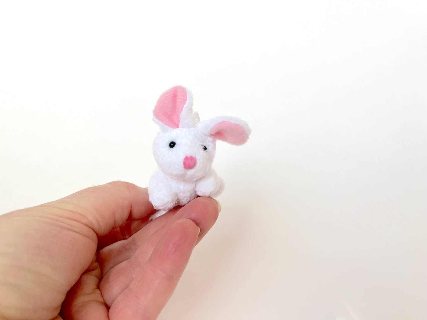 Small Plush Bunny Rabbit (White)