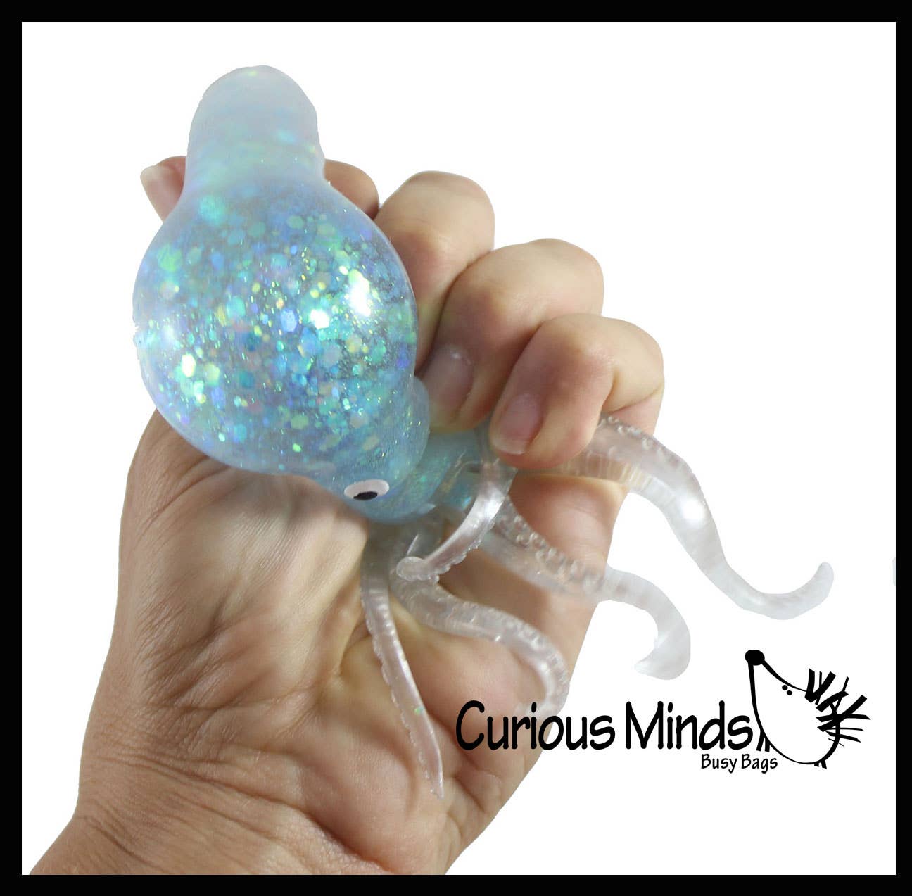 1 Gooey Gel Filled Octopus Fidget Stress Toy - Soft Squishy