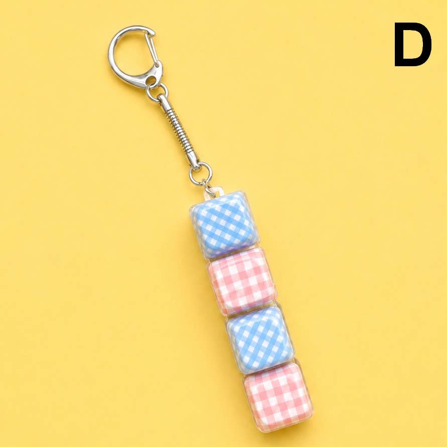 Printed Keyboard Fidget Stress Relief Keychain | 40KC205: F
