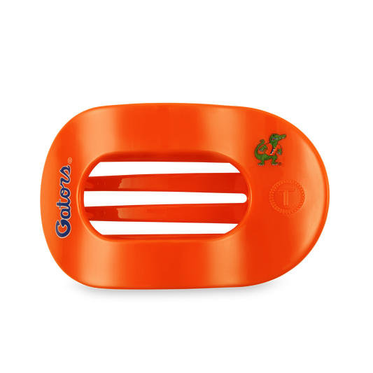 Flat Round Hair Clip | Large | Go Gators!