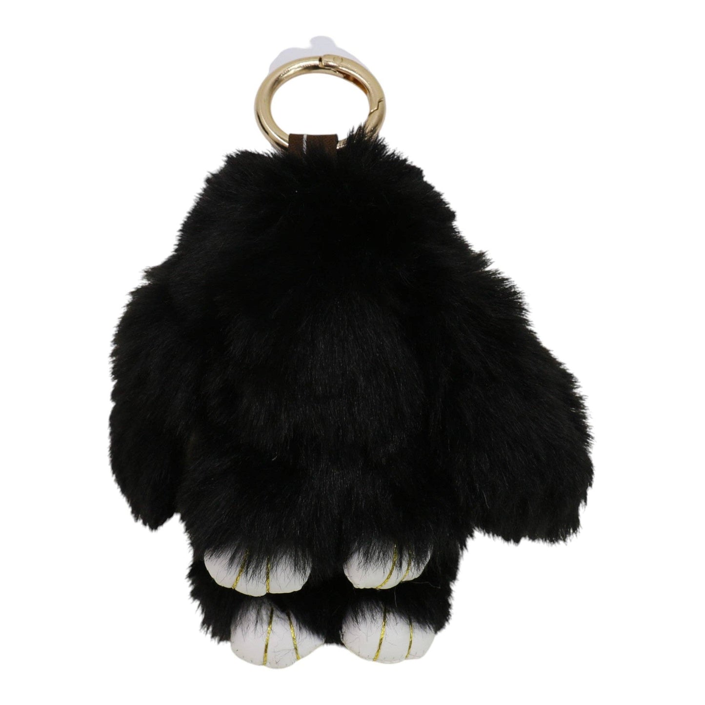 Cut Rabbit Pom Pom Key Chain KC0225-5. (3PC): LAVENDER