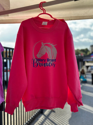 Youth pink Crewneck Mary Bryant