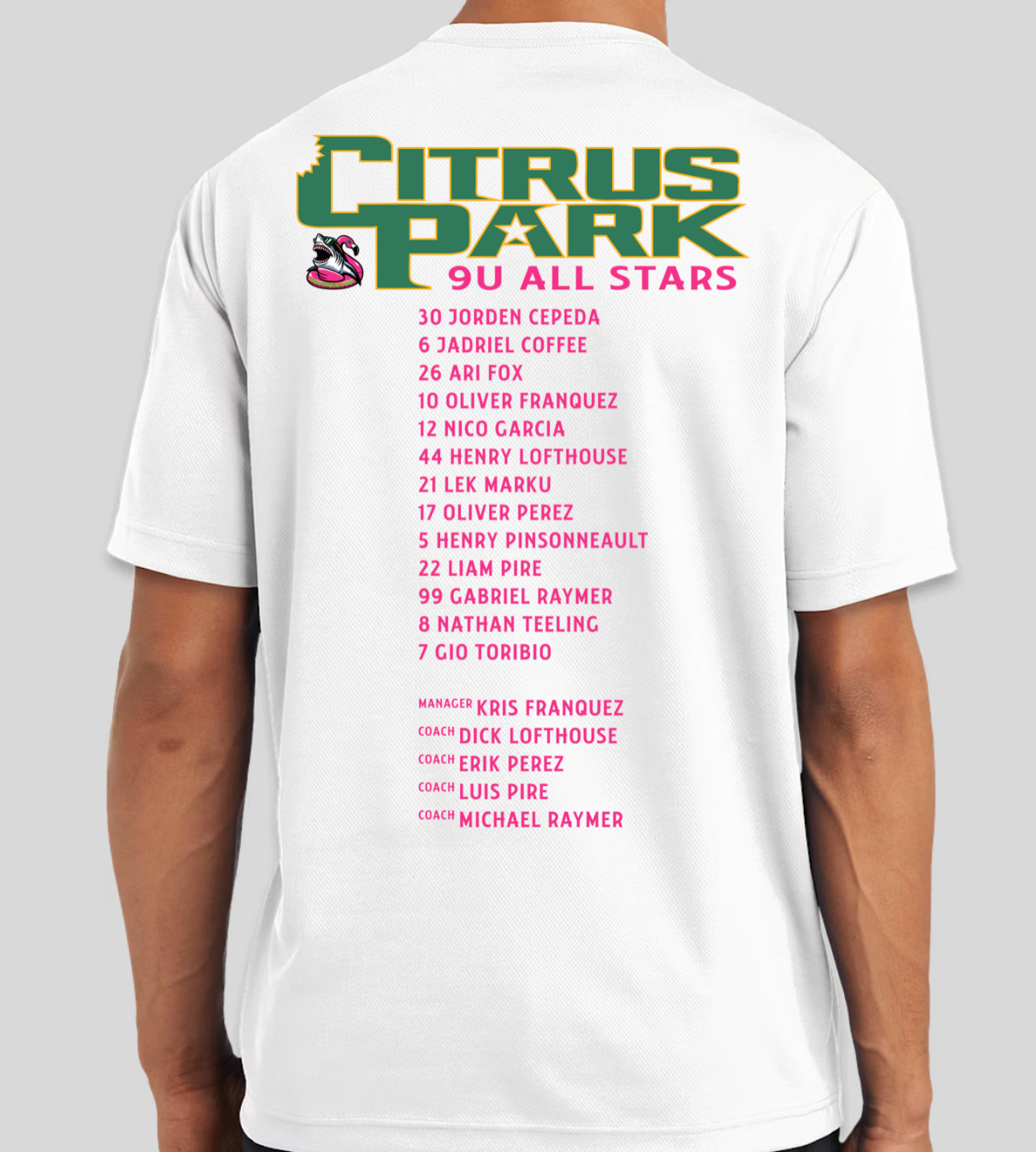Citrus Park All Stars - All teams