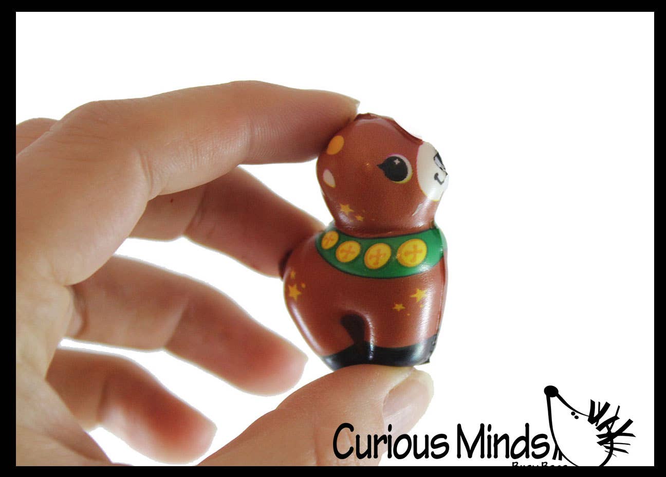 1 Mini Winter Animal Themed Slow Rise Squishy Toys - (6 Styl