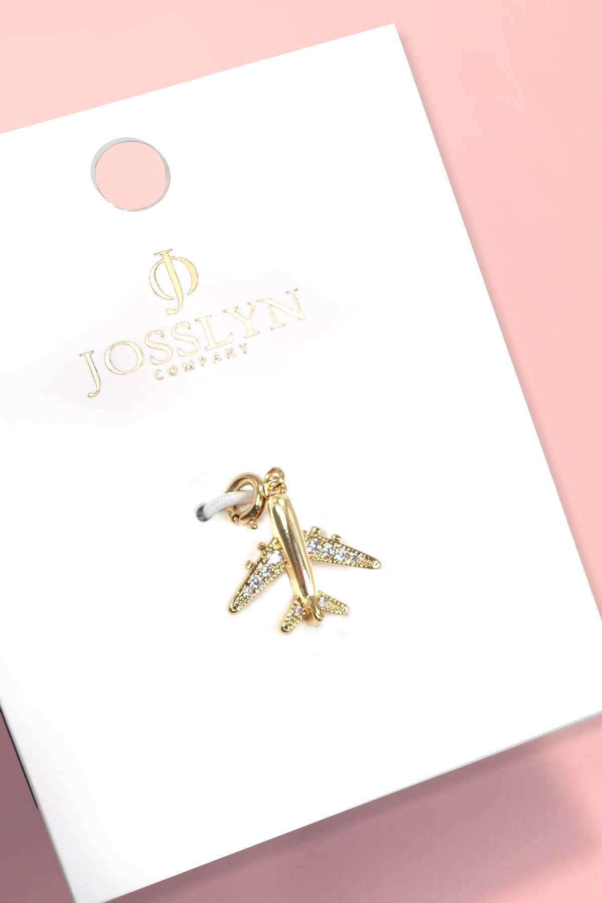 CHARM-18K REAL GOLD DIPPED WITH SPRING RING CLASP | 80CM1100: BOW1