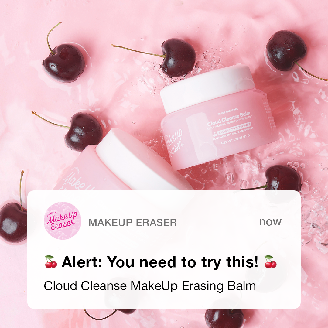 Cherry Cloud Cleanse Balm | Emulsifying Korean Melt - 50ml
