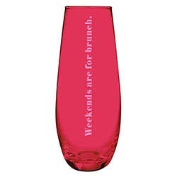 11.8oz Flute - Wknds Brunch