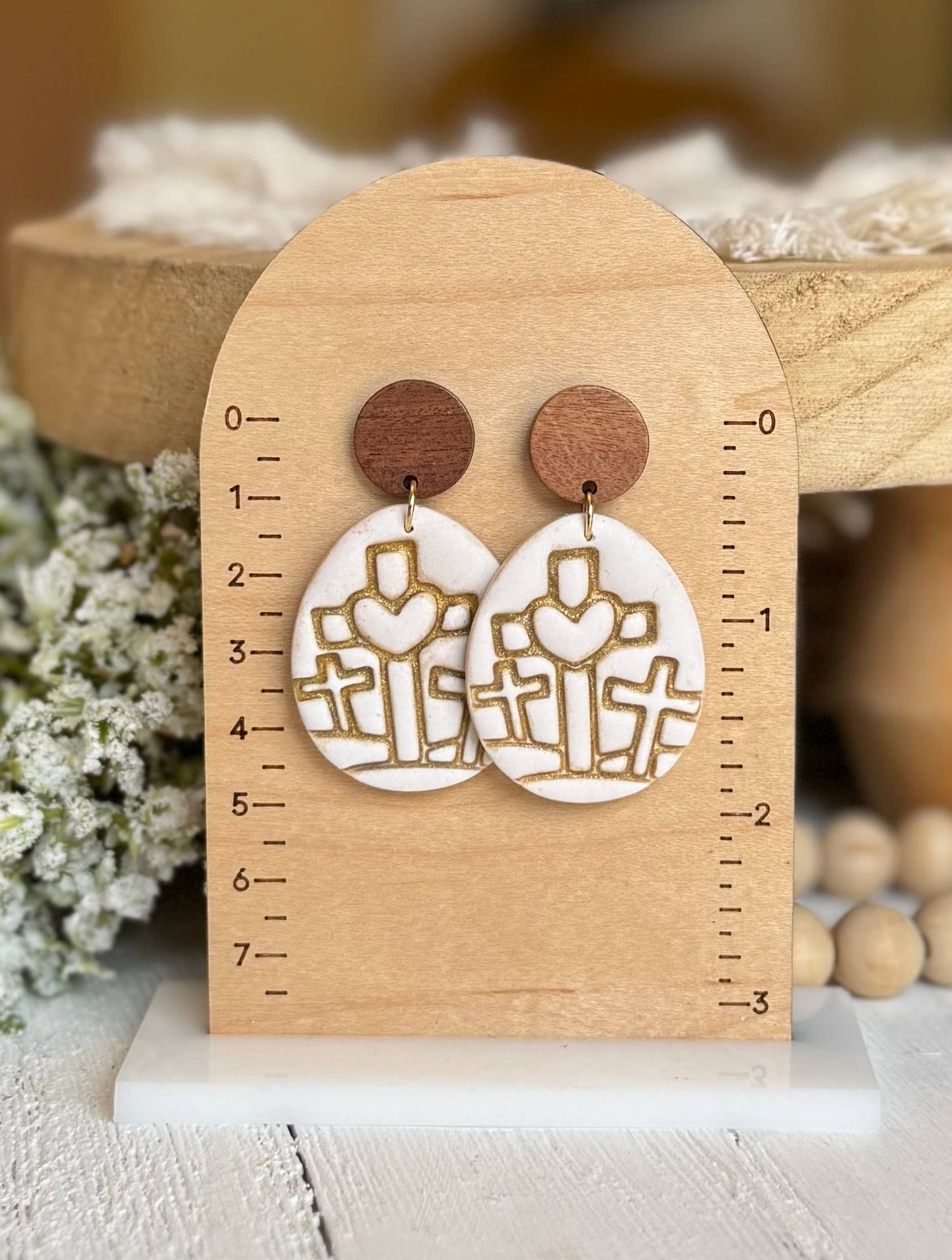 Religious Earrings : Jesus