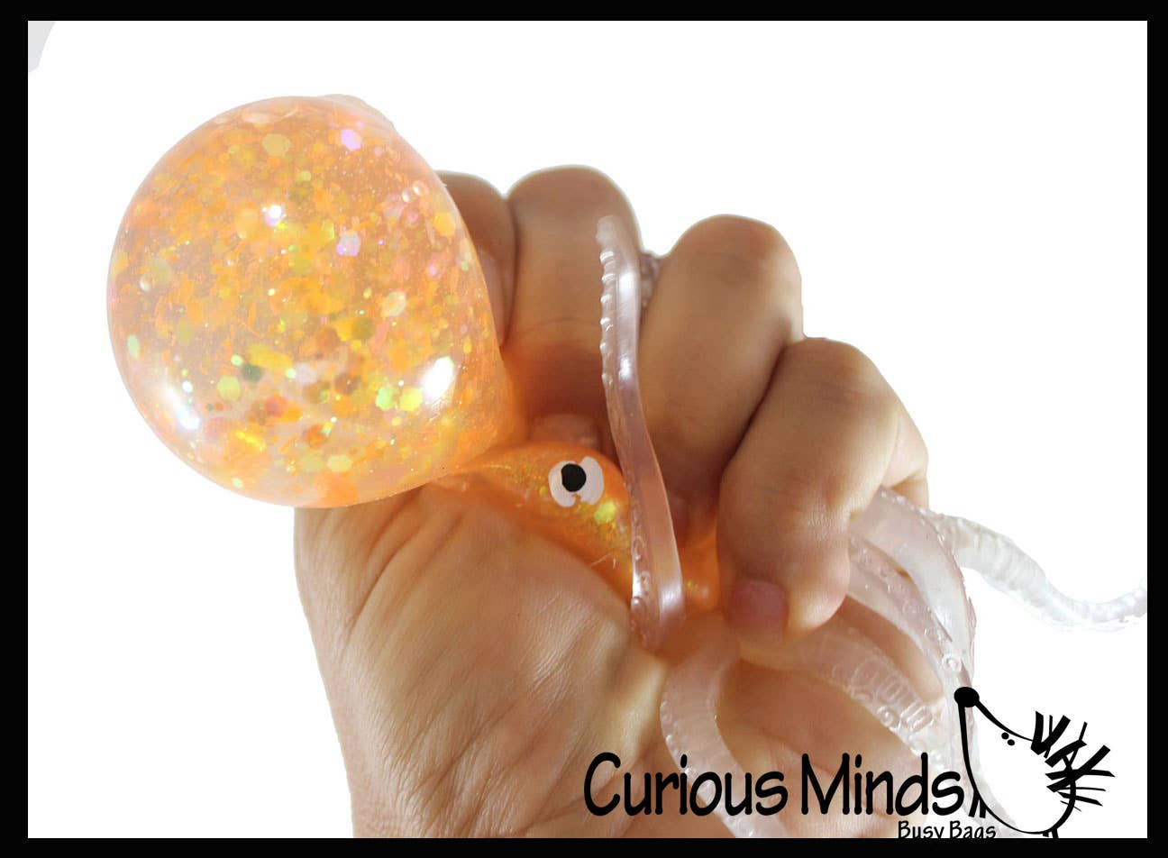1 Gooey Gel Filled Octopus Fidget Stress Toy - Soft Squishy