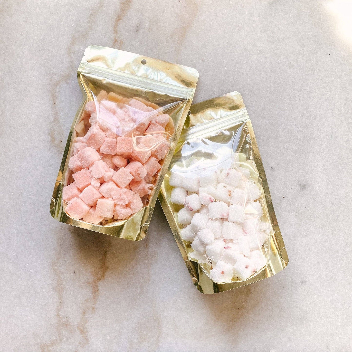 LUXE Mixology Cube Sample Half Pound Bulk Bags: Strawberry