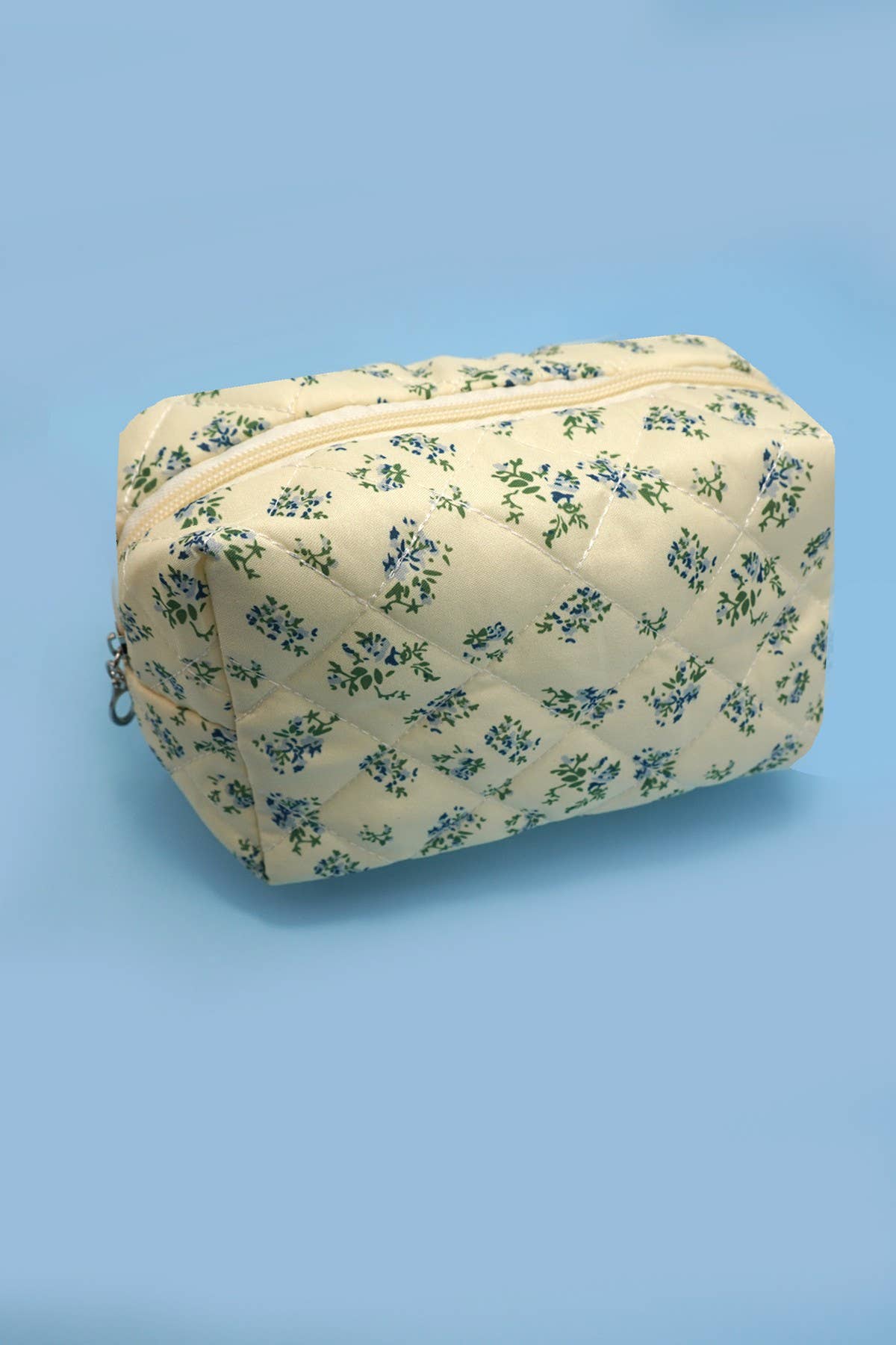 FLORAL TOILE PATTERN MAKEUP COSMETIC POUCH BAG | 40P562: E