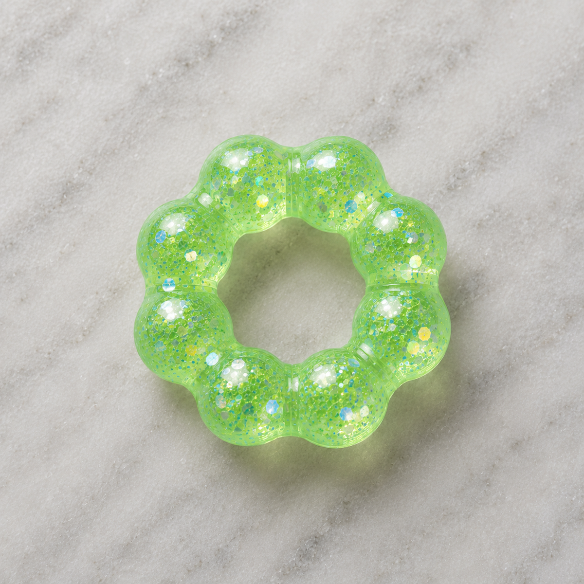 Feelzies™ Original Squishy Bracelet: Cotton Candy Sparkle