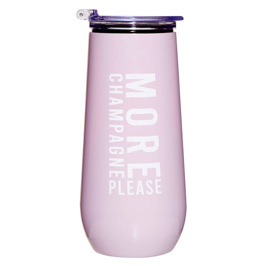 Champagne Tumbler - More Champagne Please