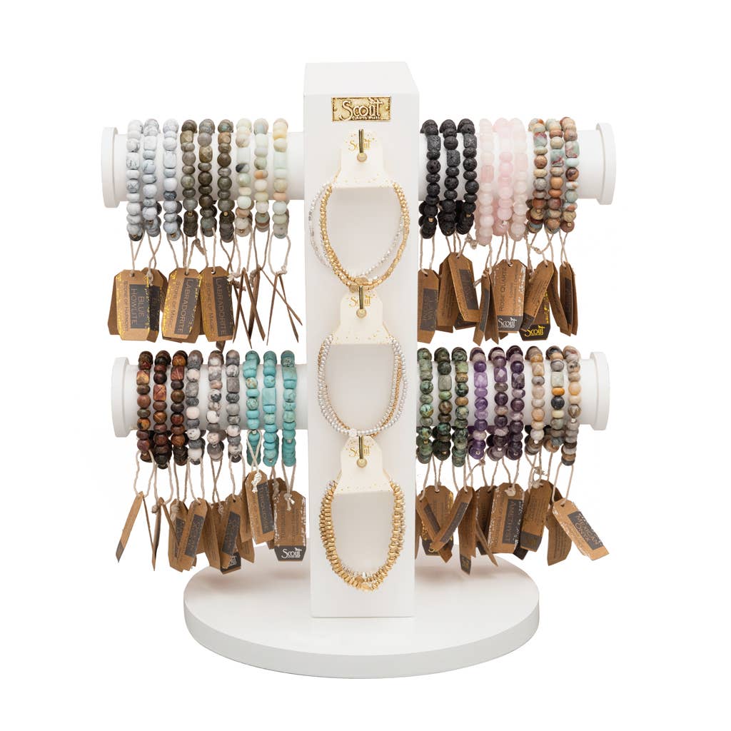 Necklace/Bracelet Spinning Display