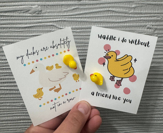 Quacks of Kindness Cards