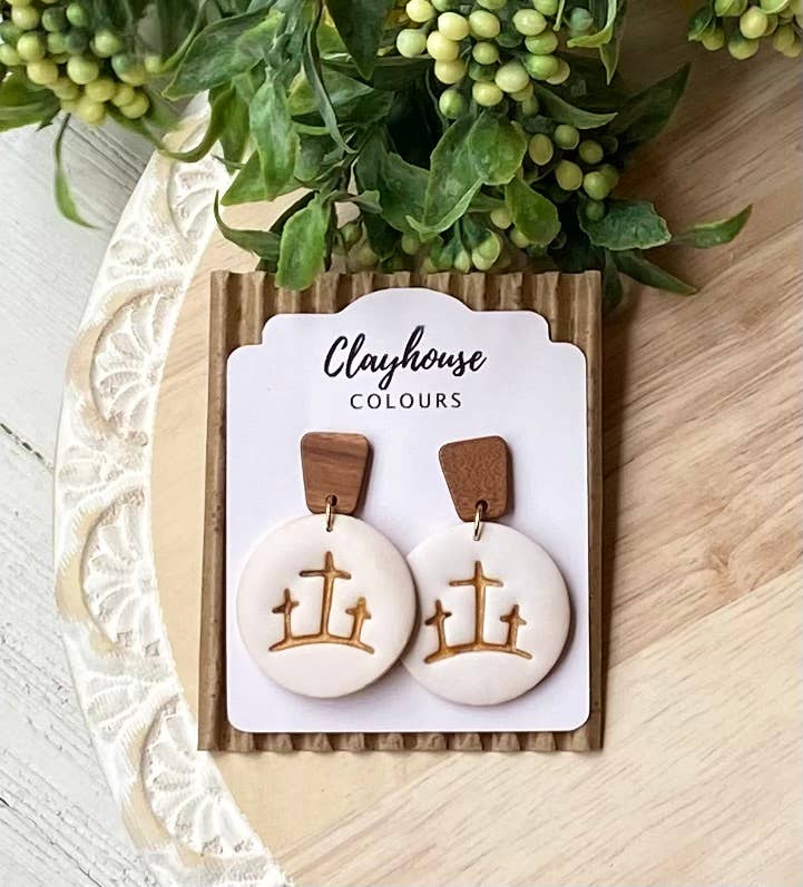 Religious Earrings : Jesus