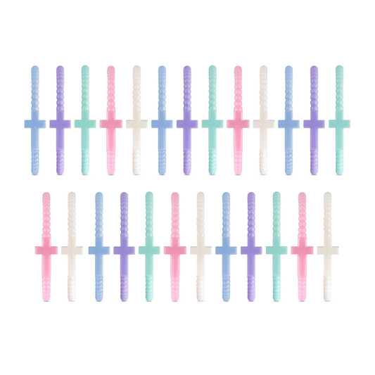Jesus Bracelets - 25 Packs: Cotton Candy Sky (25 Pack) / Small