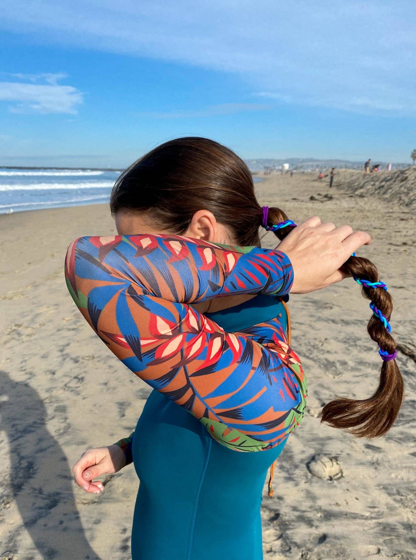 Rip Tie Tangle Free Hair Tie - Rippled Water: Regular