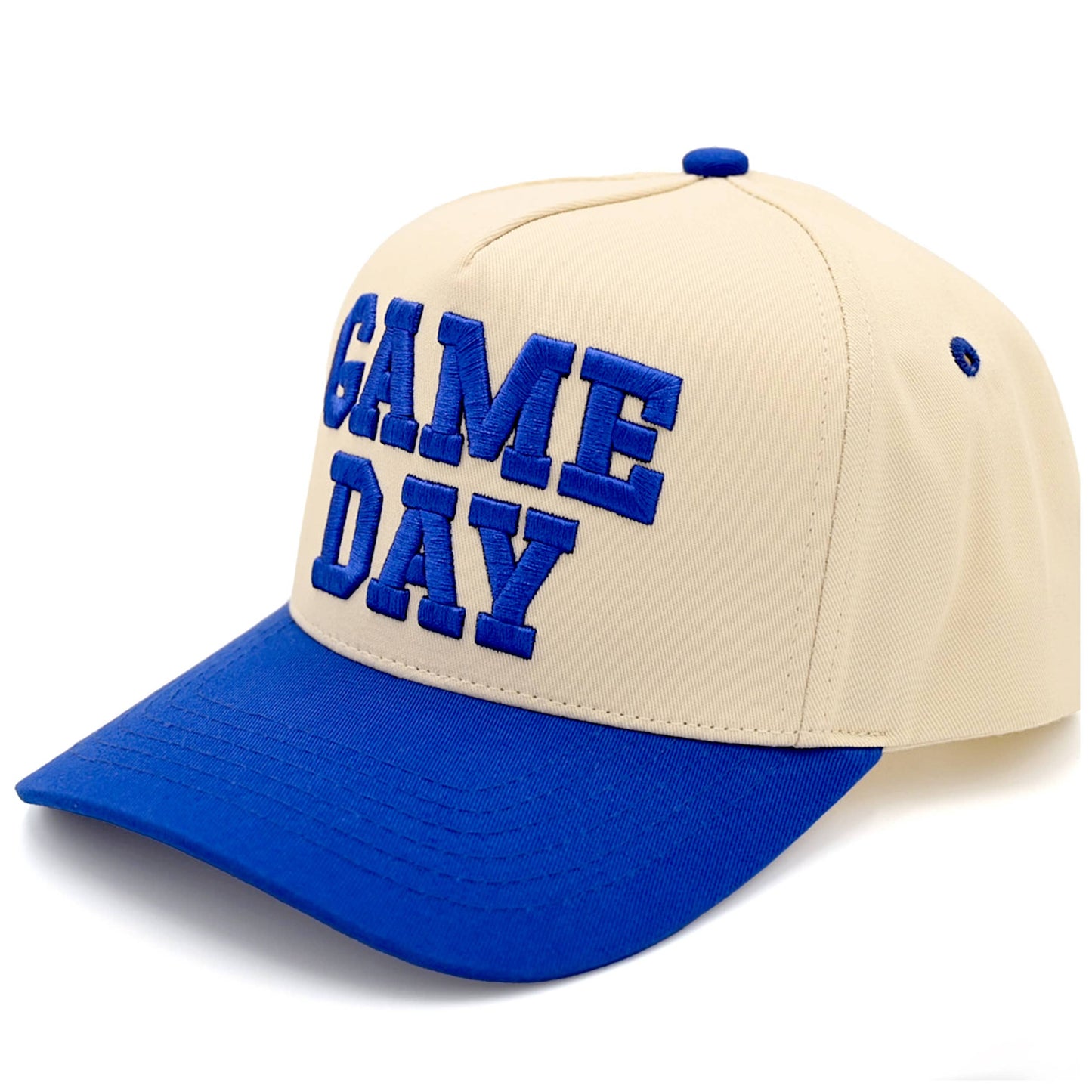C.C GAME DAY Embroidered Cotton Baseball Cap: Dark Green