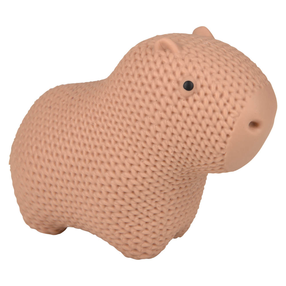 MARSHMALLOW CROCHET CAPYBARA 3.5"