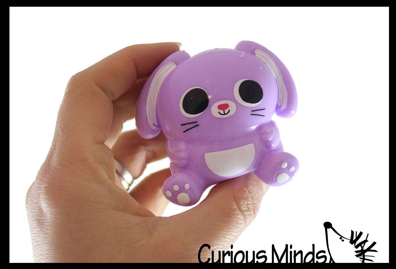 1 Bunny Splat Ball - Water Filled Splat Stress Ball  Easter