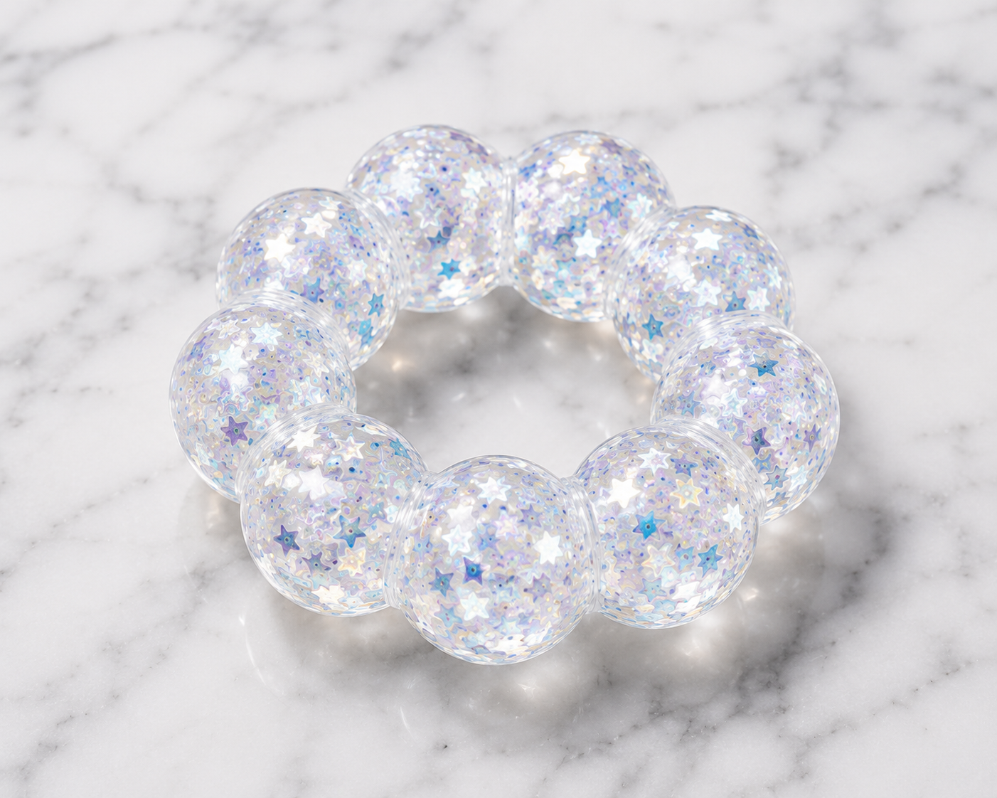 Feelzies™ Original Squishy Bracelet: Bubblegum Glow