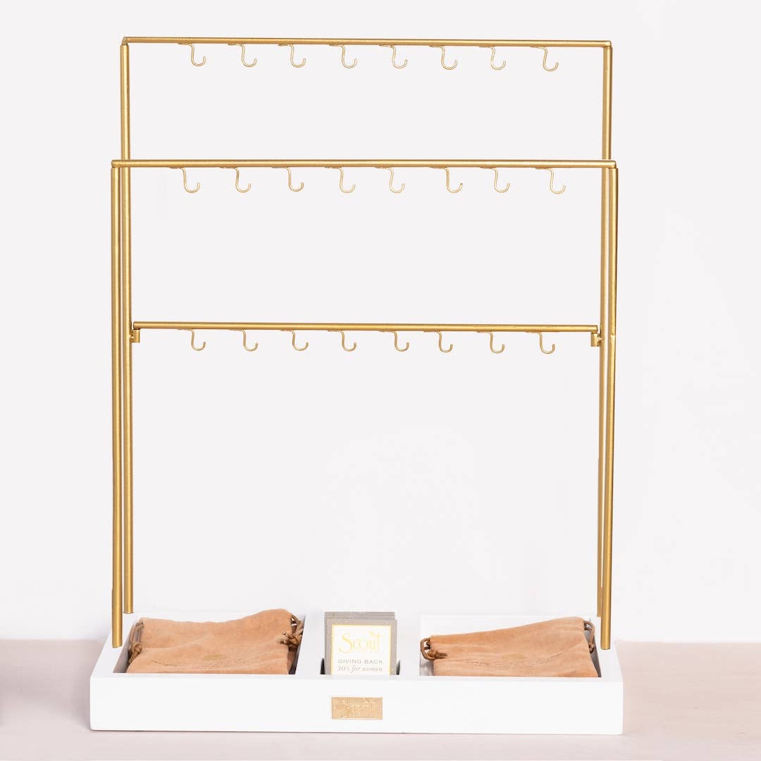 Metal Frame Hanging Display