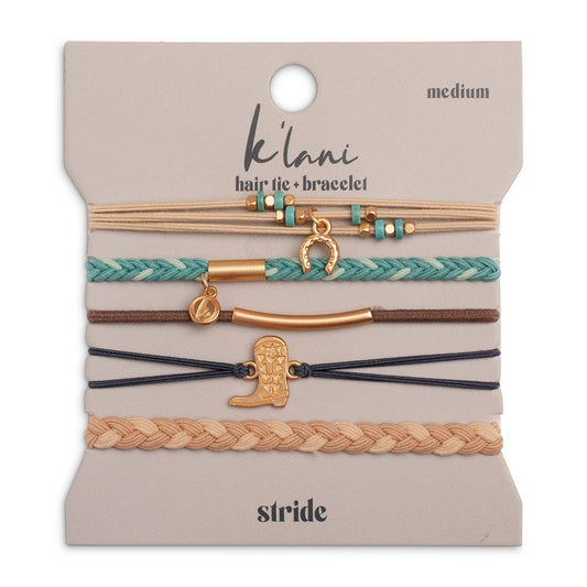 Stride Hair Tie Bracelets: Small