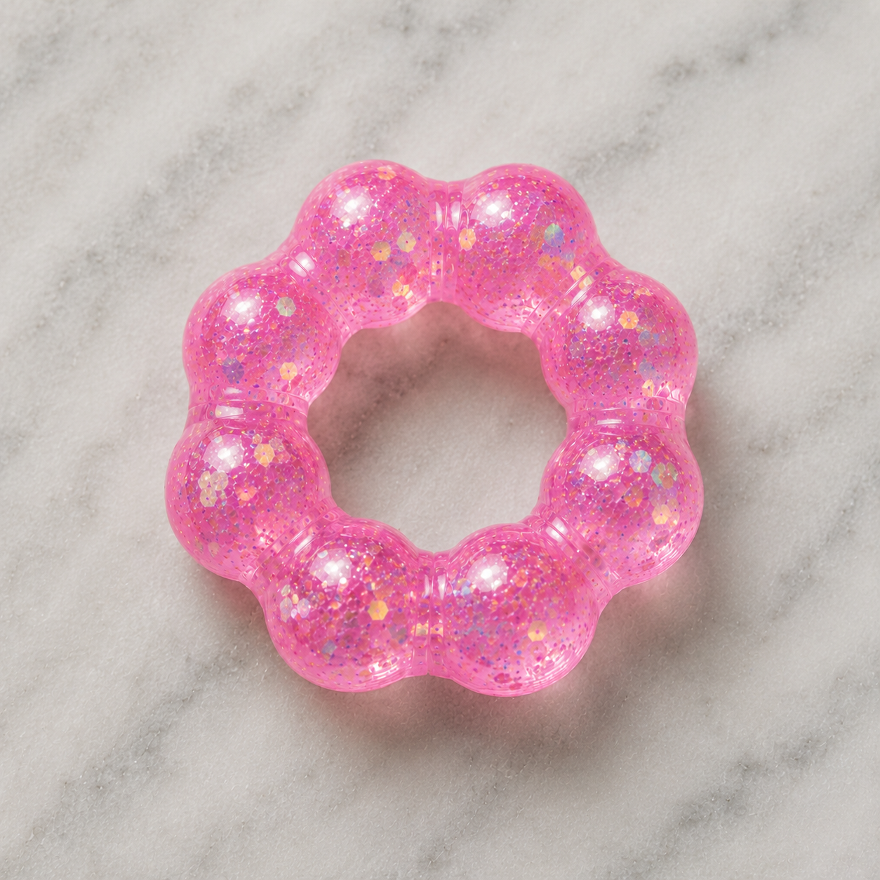 Feelzies™ Original Squishy Bracelet: Bubblegum Glow