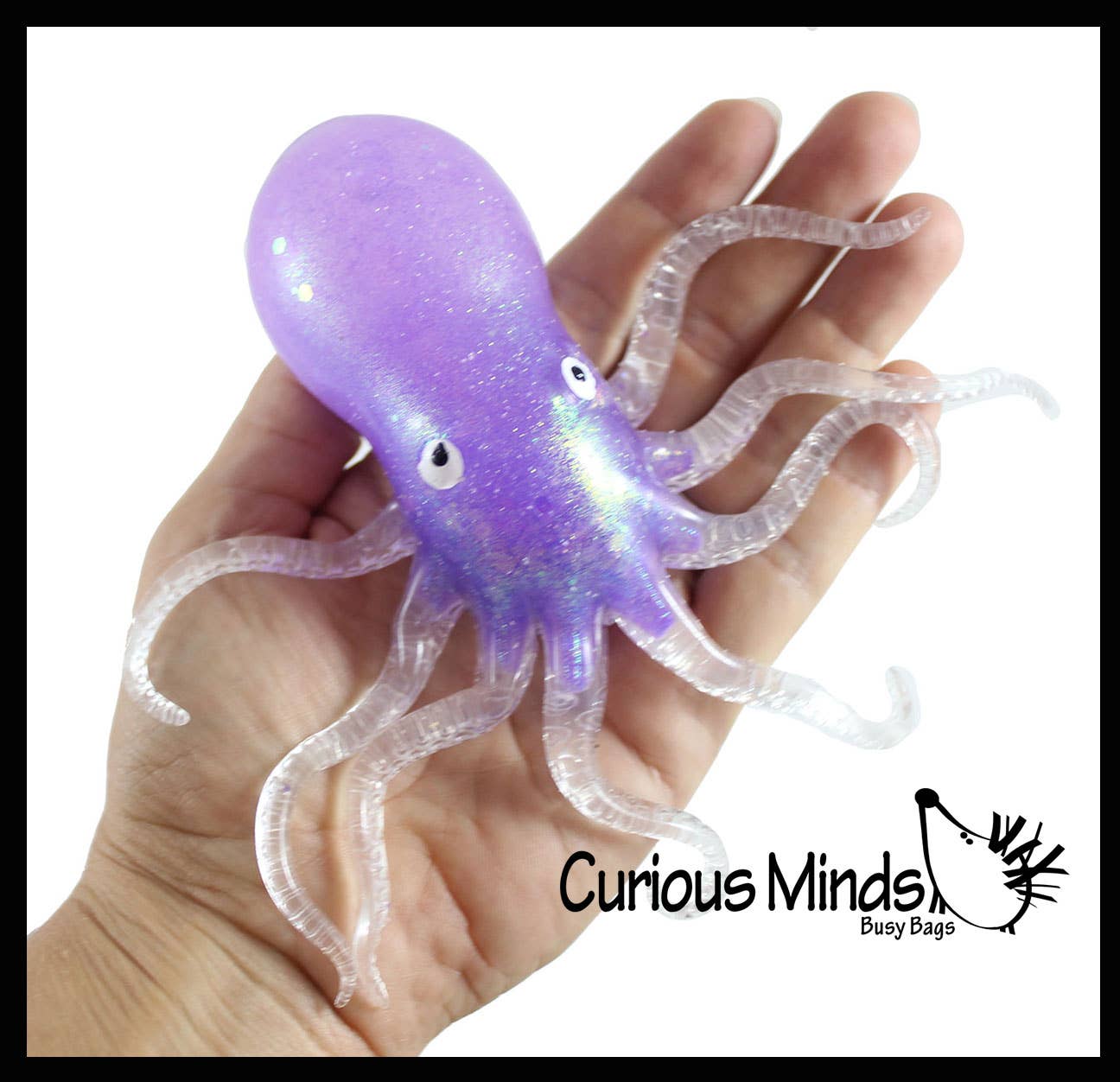 1 Gooey Gel Filled Octopus Fidget Stress Toy - Soft Squishy