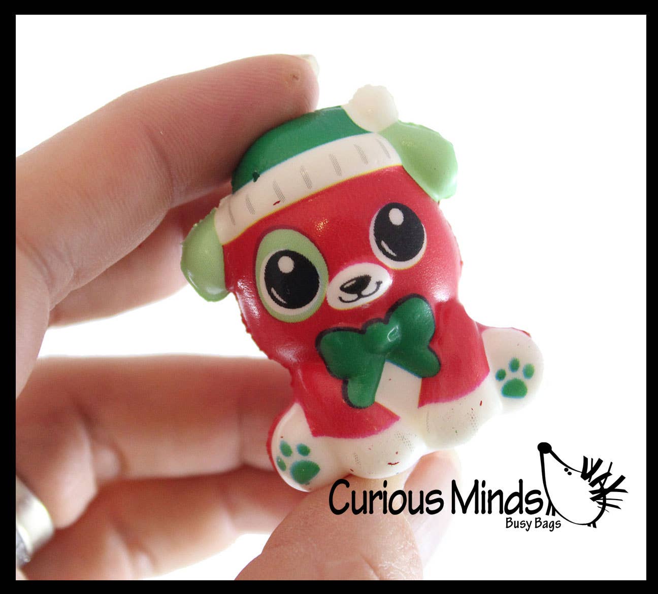 1 Mini Winter Animal Themed Slow Rise Squishy Toys - (6 Styl