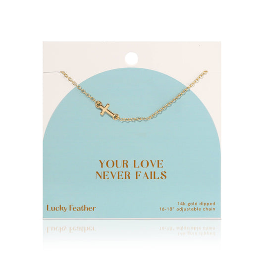 Faith Collection Necklace - Your Love Never Fails