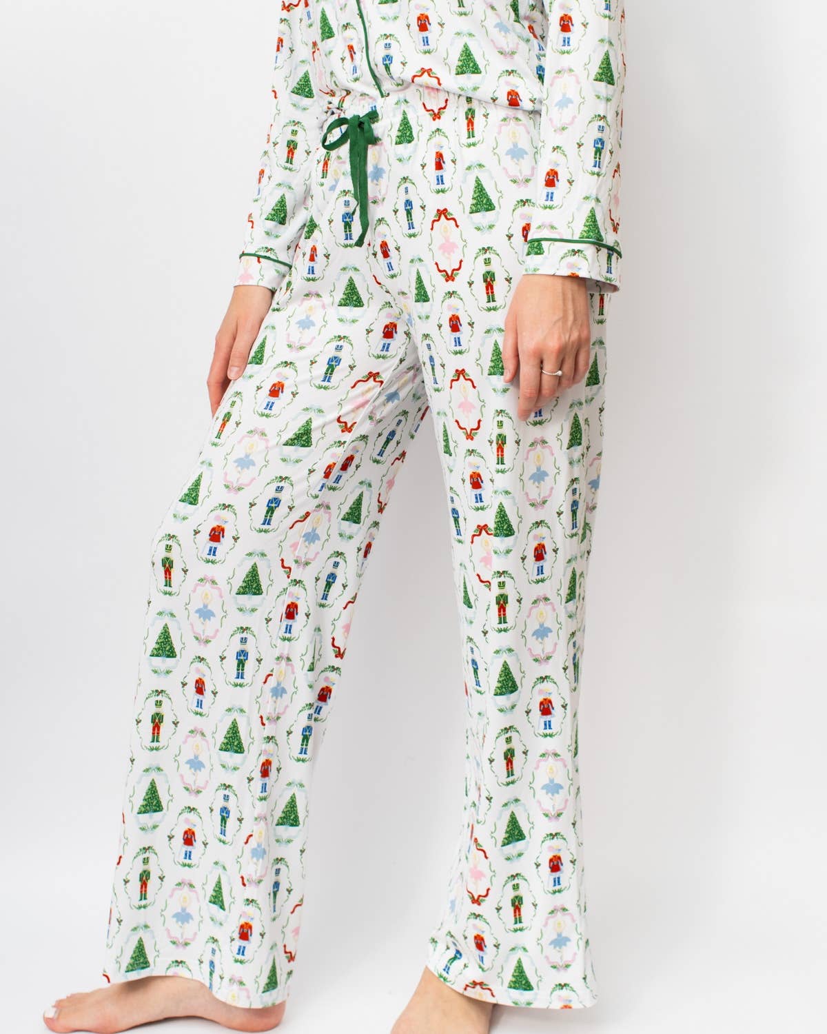 Nutcracker Waltz Sleep Pants   White/Multi   -Asst.: Large