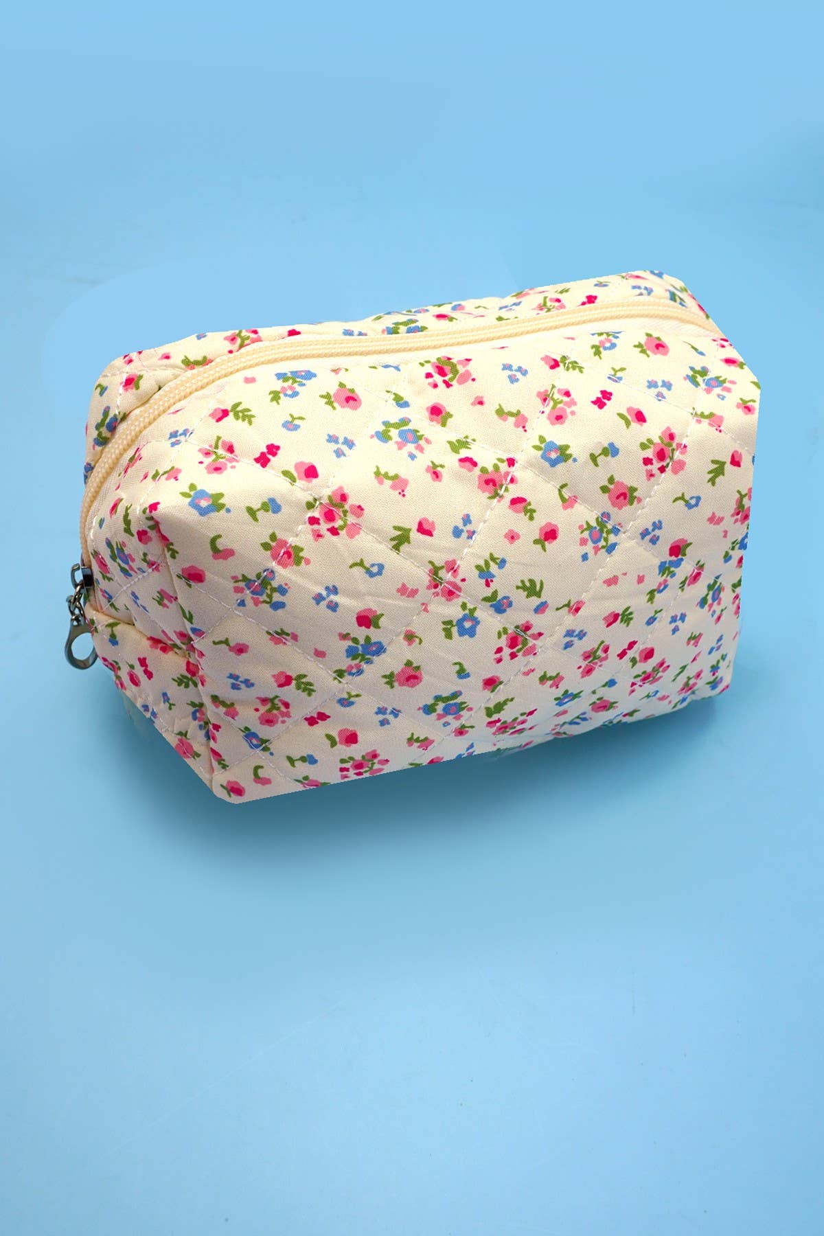 FLORAL TOILE PATTERN MAKEUP COSMETIC POUCH BAG | 40P562: D