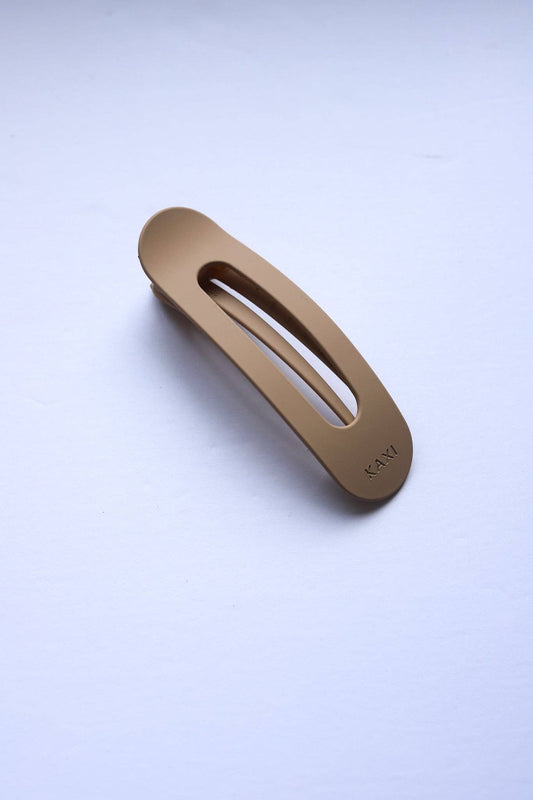 OVERSIZED LAY DOWN CLAWS ( 26 COLORS ): MATTE BONE