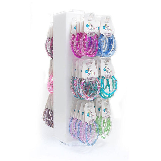 Kids Splash of Sparkle 48 Pieces Assortment Bracelet