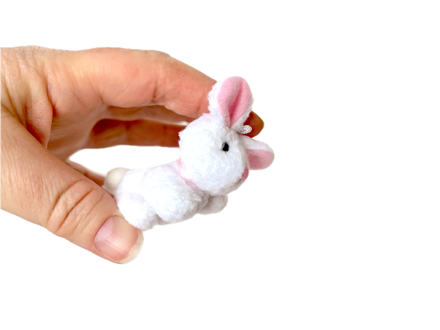 Small Plush Bunny Rabbit (White)