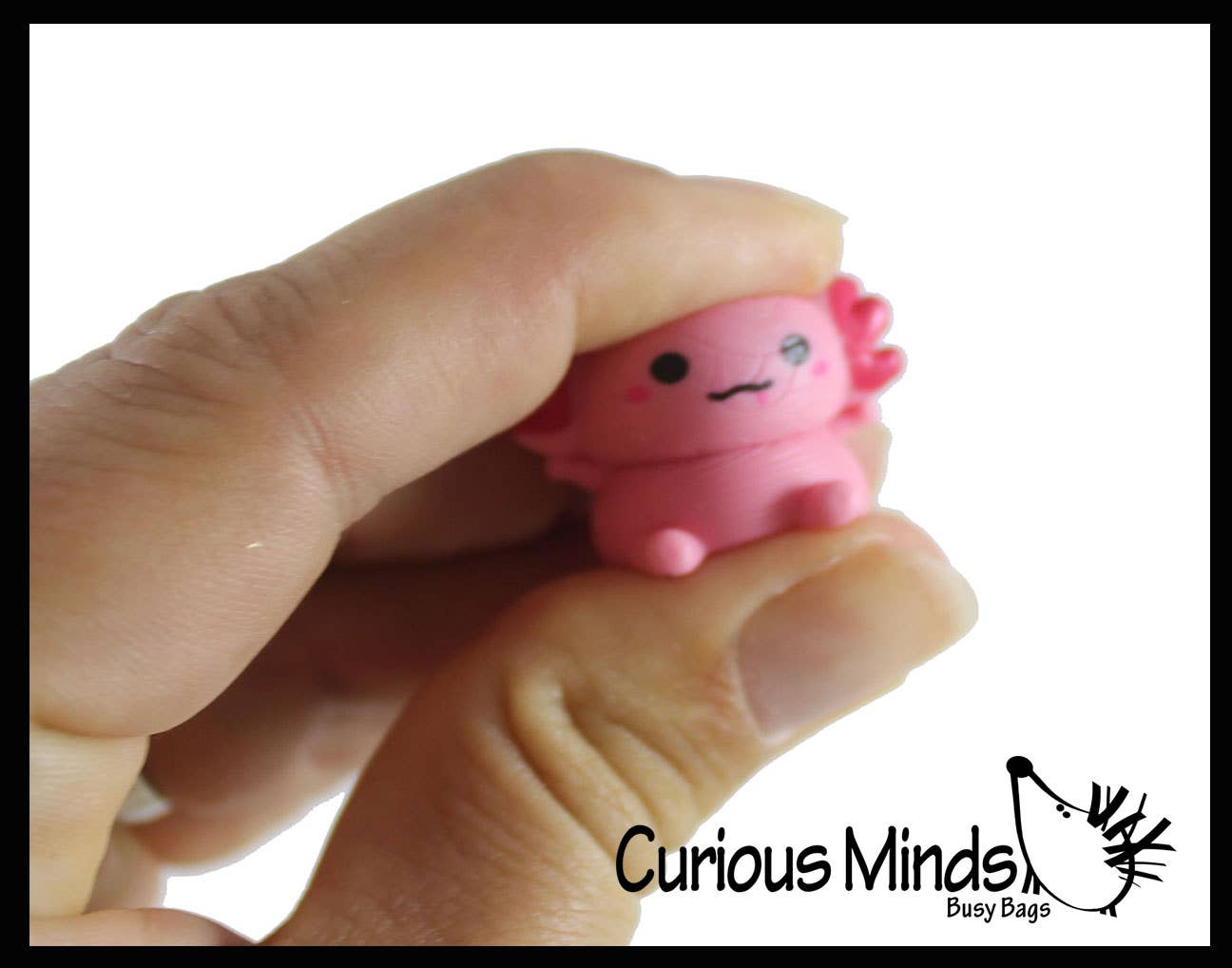 Set of 100 Axolotl Figurines - Cute Little Animal Figures