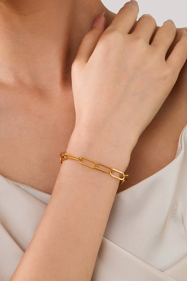 STAINLESS STEEL WATERPROOF TARNISH FREE BRACELET | 40B112: ROPE