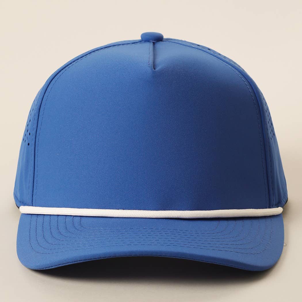 Solid Color 5 Panel Premium Materials Trucker Hat: PUTTY / ONE SIZE
