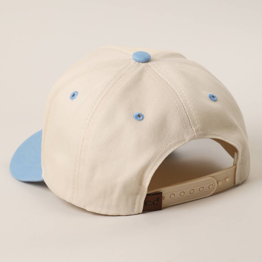 PUT IT ON MY DAD'S TAB Embroidery KIDS Trucker Hat: HOT PINK / One Size