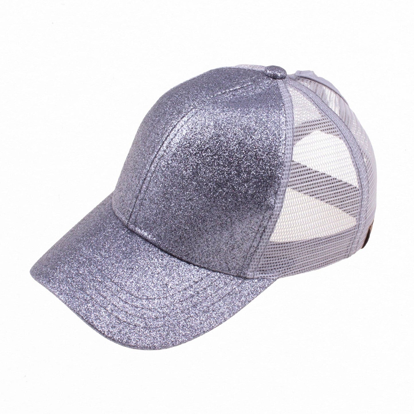 CC Kids Glitter Pony Caps ( KIDS BT-6 ): Mint / C.C KIDS ® Tag || Fits Size 1T - 4T || (Head Circumference 17" - 20”)