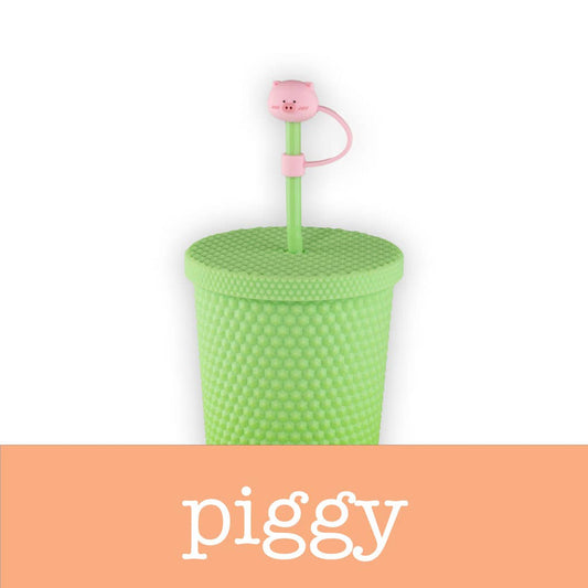 Straw Covers - Cute Animals | Piggy