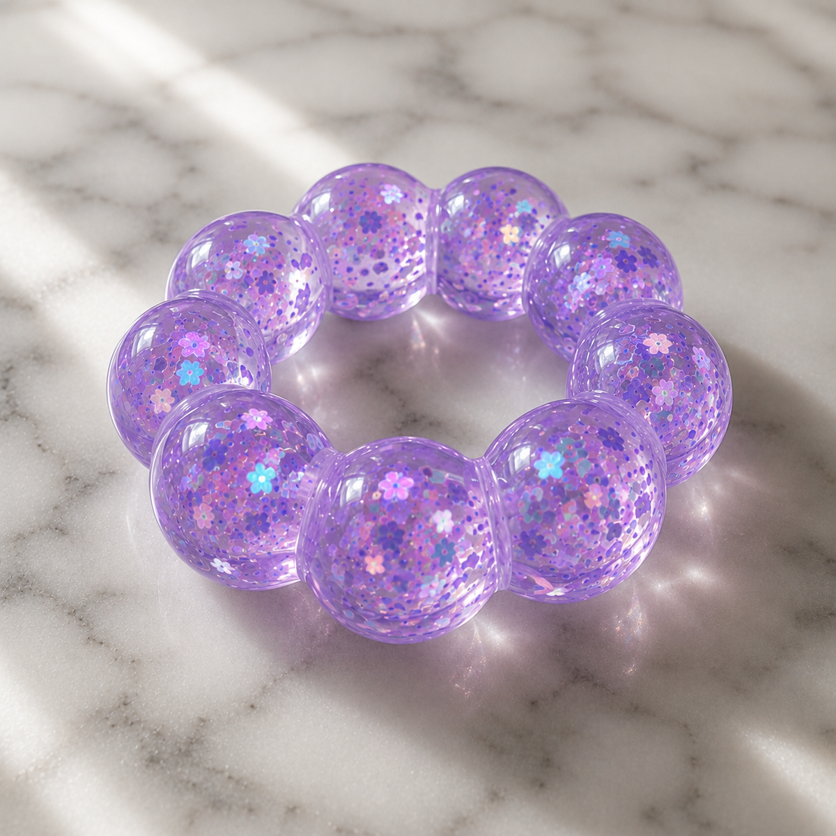 Feelzies™ Original Squishy Bracelet: Blue Blast