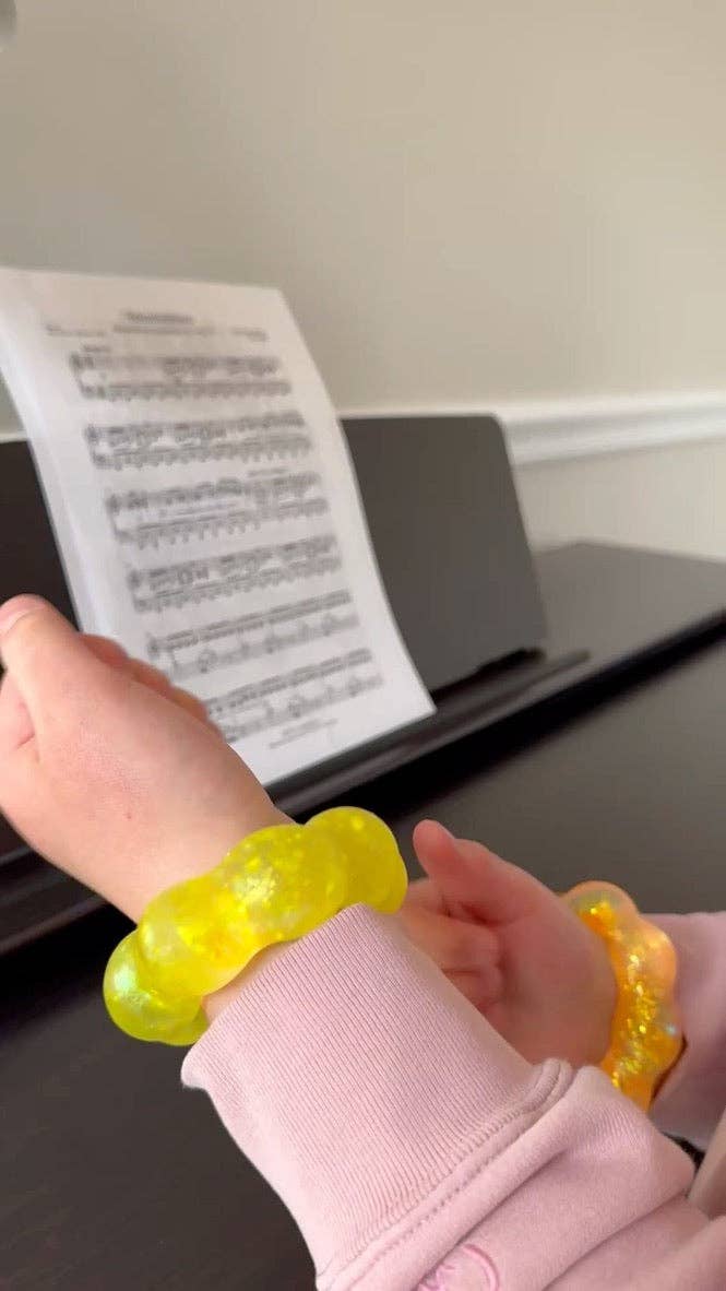 Feelzies™ Original Squishy Bracelet: Bubblegum Glow