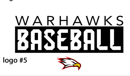 Unisex/Mens Warhawks Baseball Design #5